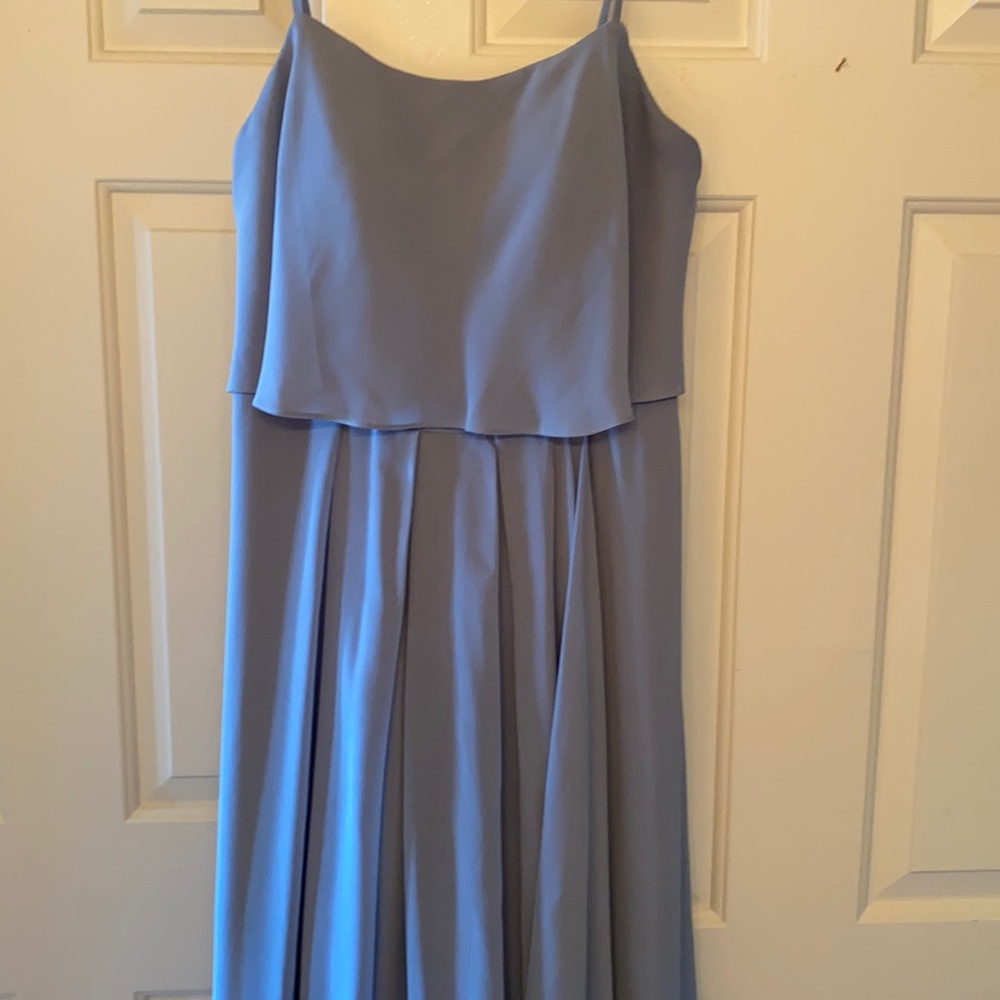 Babaroni Bridesmaid Dress Dusty Blue
